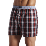 Tommy Hilfiger Men's Tommy Tartan Boxer New Red - Underwear - $13.98 