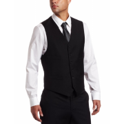Tommy Hilfiger Men's Trim Fit Solid Vest Black - Chalecos - $64.99  ~ 55.82€
