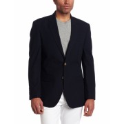 Tommy Hilfiger Men's Trim Fit Two Button Side Vent Sport Coat Navy - Jacket - coats - $66.24 
