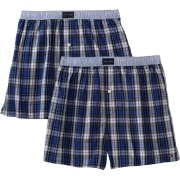 Tommy Hilfiger Men's Yarn Dye Tartan Boxer Blue - Underwear - $11.84 