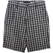 Tommy Hilfiger Mens Cotton Plaid Shorts Regular Rise Loose Fit - Shorts - $24.99 