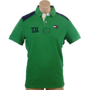 Tommy Hilfiger Mens Custom Fit Nautical Logo Polo Shirt Green - Košulje - kratke - $54.99  ~ 349,33kn