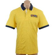 Tommy Hilfiger Mens Custom Fit Nautical Logo Polo Shirt Yellow - Košulje - kratke - $49.99  ~ 317,57kn