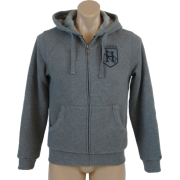 Tommy Hilfiger Mens Fur Lined Full Zip Hooded Sweatshirt Gray - Košulje - duge - $89.99  ~ 571,67kn