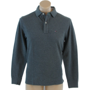 Tommy Hilfiger Mens Regular Fit Long Sleve Solid Color Polo Shirt Grey - Košulje - duge - $44.99  ~ 285,80kn