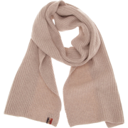 Tommy Hilfiger Mens Ribbed Knit Isaac Scarf Oatmeal - Scarf - $64.83 