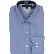 Tommy Hilfiger Mens Special Edition Wrinkle Free Long Sleeve Dress Shirt Blue/White - Košulje - duge - $44.99  ~ 38.64€