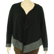 Tommy Hilfiger Open Front Sweater Black/Grey - Pulôver - $41.10  ~ 35.30€