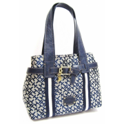 Tommy Hilfiger Pelham Shopper Tote Handbag, Blue - Hand bag - $89.00 