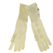 Tommy Hilfiger Sequin Gloves Off-White - Manopole - $29.93  ~ 25.71€