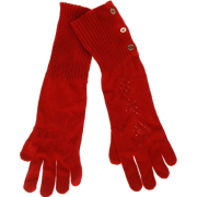 Tommy Hilfiger Sequin Gloves Red - Gloves - $29.93 
