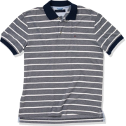 Tommy Hilfiger Shirt, Hudson Classic Fit Stripe Polo Shirt Masters Navy - Košulje - kratke - $49.50  ~ 314,45kn