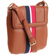 Tommy Hilfiger Signature Pebble Leather Cross Body Saddle - Borse - $138.00  ~ 118.53€