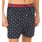 Tommy Hilfiger Single Hanging Woven Fish Boxer (09T0135) Tomato - Underwear - $18.00 