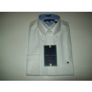 Tommy Hilfiger Slim Fit Men's Shirt - White - Srajce - dolge - $59.99  ~ 51.52€