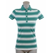 Tommy Hilfiger Slim Fit Womens Logo Polo Shirt Green/white - Košulje - kratke - $44.99  ~ 285,80kn