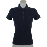 Tommy Hilfiger Slim Fit Womens Pique Polo Shirt Navy - Košulje - kratke - $39.99  ~ 254,04kn