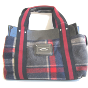 Tommy Hilfiger Small Iconic Handbag, Multi-color Plaid - Hand bag - $49.98 