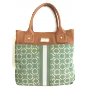 Tommy Hilfiger Small Tommy Tote Handbag, Green - Hand bag - $76.00 