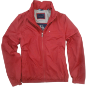 Tommy Hilfiger Sport Tek Packable Windbreaker Jacket Red - Jacket - coats - $130.00 