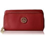 Tommy Hilfiger Th Leather Double Zip Wallet Wallet - Brieftaschen - $59.96  ~ 51.50€