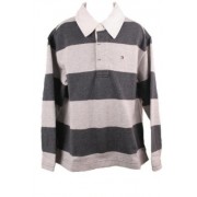 Tommy Hilfiger Toddler Boys/Boys Grey Jack Rugby Shirt - Košulje - duge - $38.95  ~ 33.45€