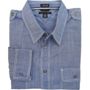 Tommy Hilfiger Trim Fit Outfitters Shirt, Blue - Košulje - duge - $49.50  ~ 314,45kn