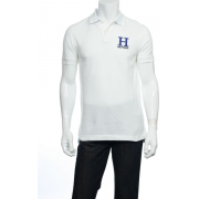 Tommy Hilfiger White with royal blue SS Polo Shirt White with royal blue - Košulje - kratke - $39.20  ~ 249,02kn