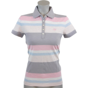 Tommy Hilfiger Women Classic Fit Knit Logo Polo Shirt Gray/Pink/Peach... - Košulje - kratke - $39.99  ~ 254,04kn