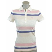 Tommy Hilfiger Women Classic Fit Knit Logo Polo Shirt White/Pink/Purple... - Košulje - kratke - $39.99  ~ 254,04kn