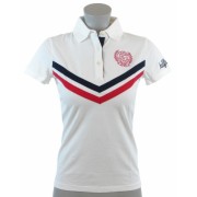 Tommy Hilfiger Women Classic Fit Logo Polo Shirt White/Navy/Red - Košulje - kratke - $44.99  ~ 285,80kn