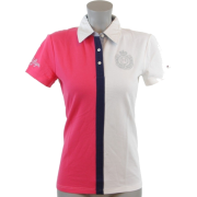 Tommy Hilfiger Women Classic Fit Logo Polo Shirt White/Pink/Navy - Košulje - kratke - $44.99  ~ 285,80kn