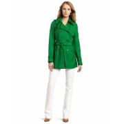 Tommy Hilfiger Women's Beanie Classic Spring Trench Green - Jacket - coats - $124.99 