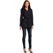 Tommy Hilfiger Women's Beanie Classic Spring Trench Midnight - Jacket - coats - $124.99 