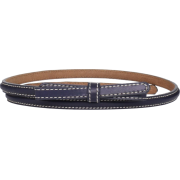 Tommy Hilfiger Women's Bow Closure Belt Navy - Belt - $35.00 