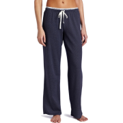 Tommy Hilfiger Women's Logo Waistband Pajama Pant Navy Dot - Pants - $30.00 