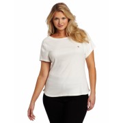 Tommy Hilfiger Women's Plus-Size Basic Short Sleeve Boatneck Snow White - Košulje - kratke - $22.41  ~ 142,36kn