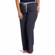 Tommy Hilfiger Women's Plus-Size Logo Waistband Pajama Pant Navy Dot - Pajamas - $30.57 
