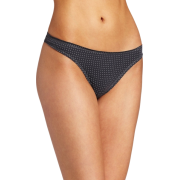 Tommy Hilfiger Women's Ruched Thong Navy Dot - Thongs - $9.00 