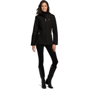 Tommy Hilfiger Women's Zip-Front Soft-Shell Hoodie Black - Chaquetas - $90.00  ~ 77.30€