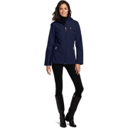 Tommy Hilfiger Women's Zip-Front Soft-Shell Hoodie Navy - Chaquetas - $90.00  ~ 77.30€