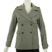 Tommy Hilfiger Wool Blend Coat Pale Grey - Kurtka - $179.93  ~ 154.54€