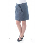 Tommy Hilfiger 70 Womens New 1127 Navy Tie Button Up A-Line Skirt 16 B+B - Flats - $34.99 