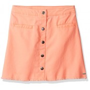 Tommy Hilfiger Big Girls' Snap Front Fray Skirt - Flats - $19.99 