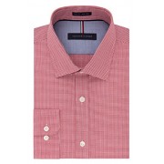 Tommy Hilfiger Men's Non Iron Slim Fit Mini Check Spread Collar Dress Shirt - Košulje - kratke - $39.60  ~ 251,56kn