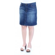 Tommy Hilfiger Womens 5-Pocket Denim Pencil Skirt 6 Medium Wash Blue - Flats - $29.99 