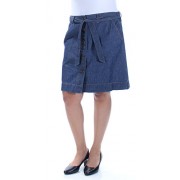 Tommy Hilfiger Womens Denim Button-Front Denim Skirt Blue 12 - Flats - $21.99 