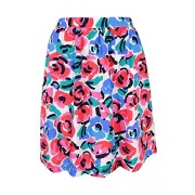 Tommy Hilfiger Womens Floral Print Comfort Waist A-Line Skirt - Flats - $25.46 