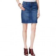 Tommy Hilfiger Womens Sand Blasted Medium Wash Mini Skirt - Балетки - $19.58  ~ 16.82€