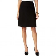 Tommy Hilfiger Womens Solid Knee Length A-Line Skirt - Flats - $23.15 